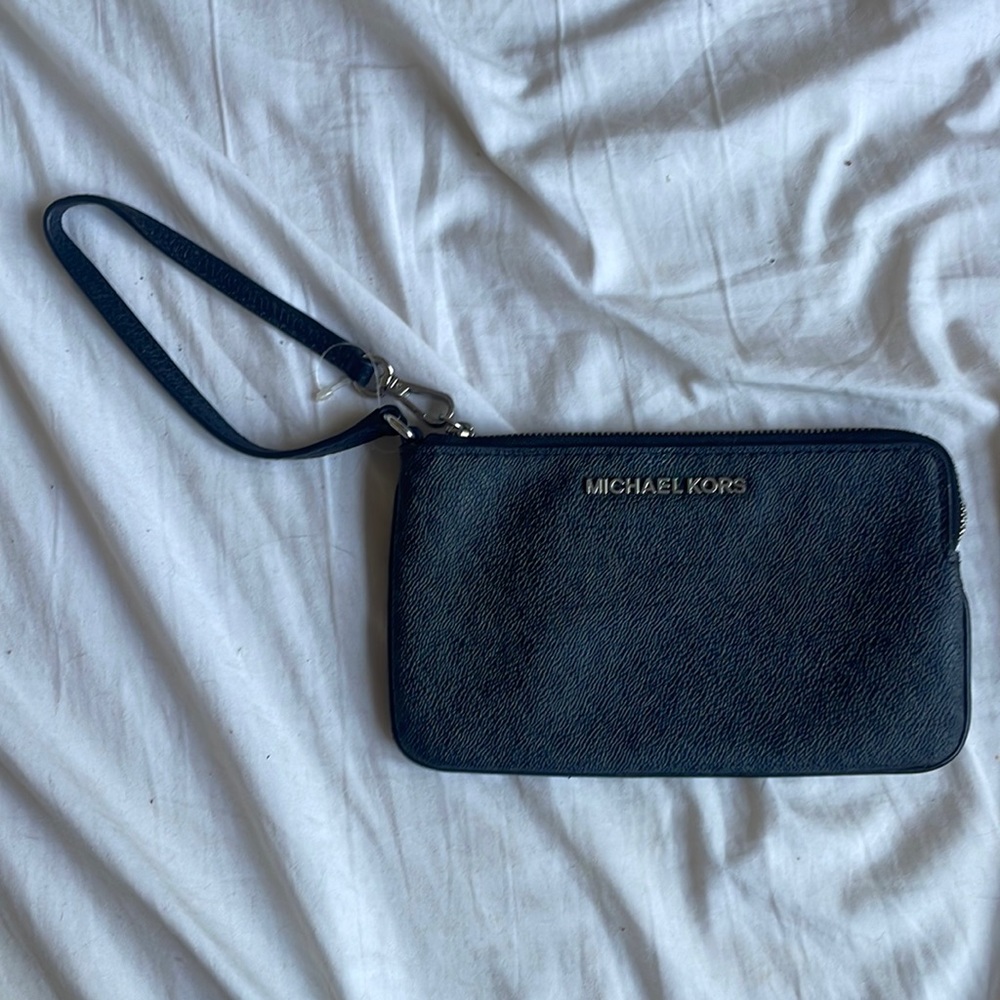 Michael Kors Black Wristlet